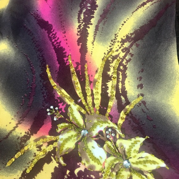 Reduced! Alison Sheri Sweater with Beads & Sequins Size S - Picture 10 of 11